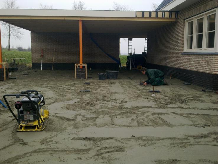 Hoveniersbedrijf J. van Beveren. Bestrating aanleg Goes - Zeeland